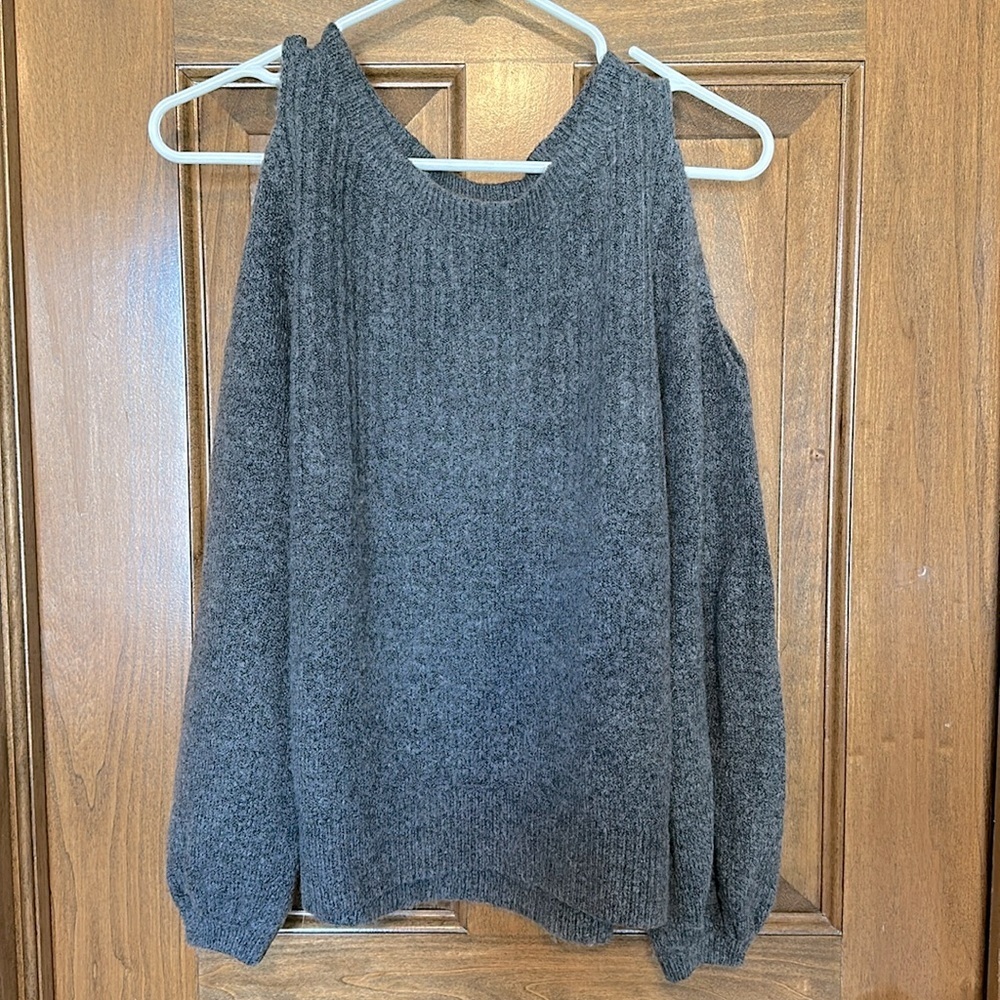 Cold Shoulder Sweater